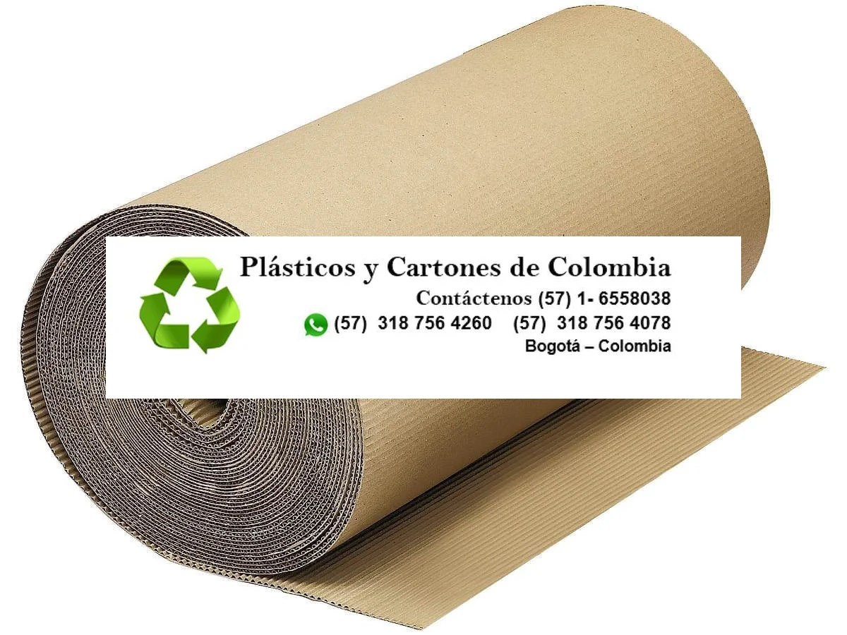Rollo de carton corrugado para embalaje Bogota y Colombia